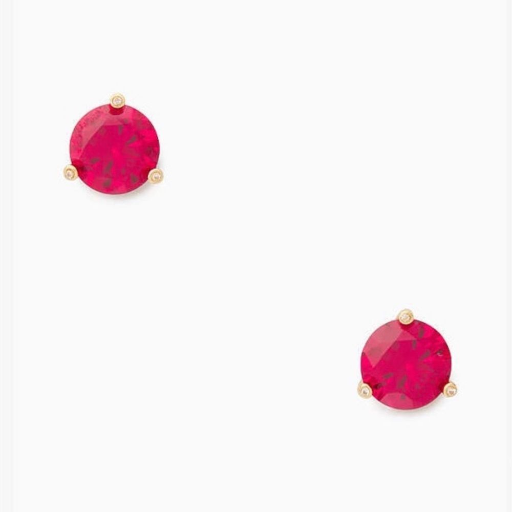 NWT Kate Spade Rise & Shine Stud Earrings in Festive Pink